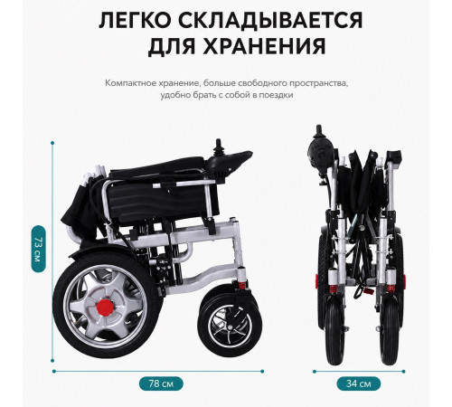 Кресло-коляска с электроприводом Zenpeak Start